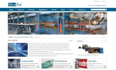 iBlueTrade藍(lán)色機(jī)械外貿(mào)企業(yè)英文網(wǎng)站模板